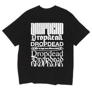 NWT! Dropdead Stacked Logo Print Unisex Tee Shirt